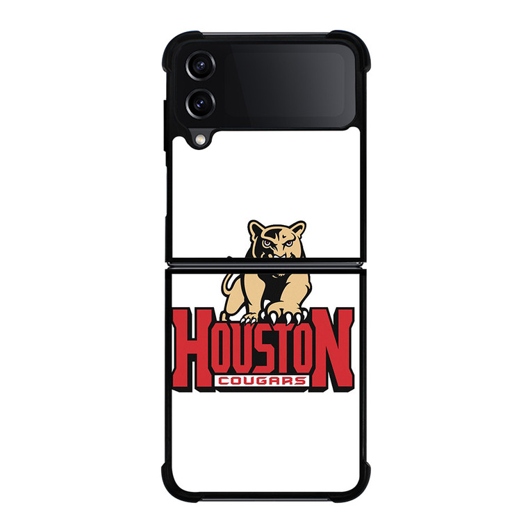 UNIVERSITY HOUSTON COUGARS BASKETBALL TEAM ICON Samsung Galaxy Z Flip 4 Case Cover