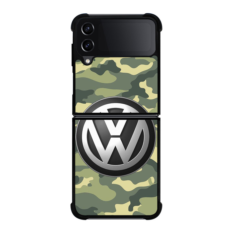 VOLKSWAGEN VW LOGO CAMO ICON Samsung Galaxy Z Flip 4 Case Cover