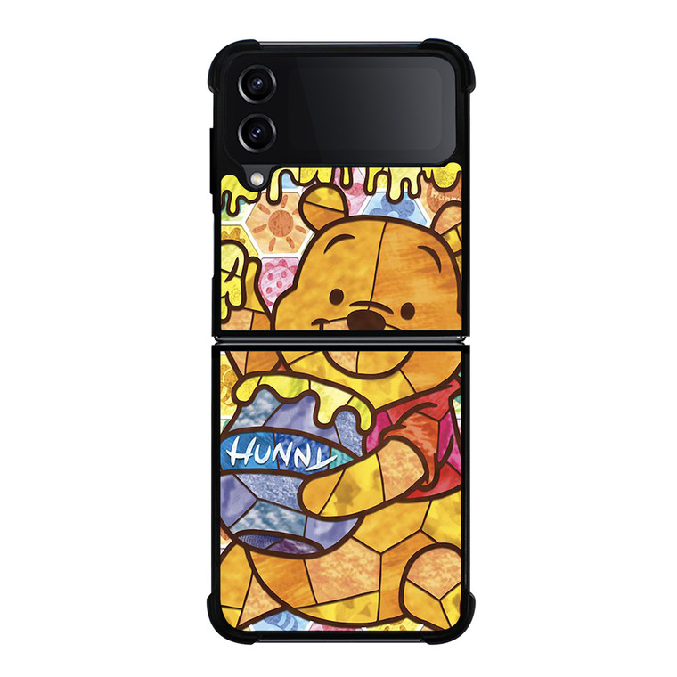 WINNIE THE POOH DISNEY MOZAIC ART Samsung Galaxy Z Flip 4 Case Cover