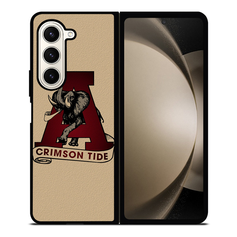 ALABAMA CRIMSON TIDE ROLL FOOTBALL Samsung Galaxy Z Fold 5 Case Cover