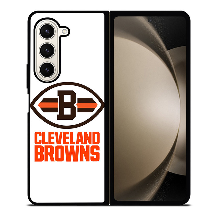 CLEVELAND BROWNS FOOTBALL LOGO ICON Samsung Galaxy Z Fold 5 Case Cover