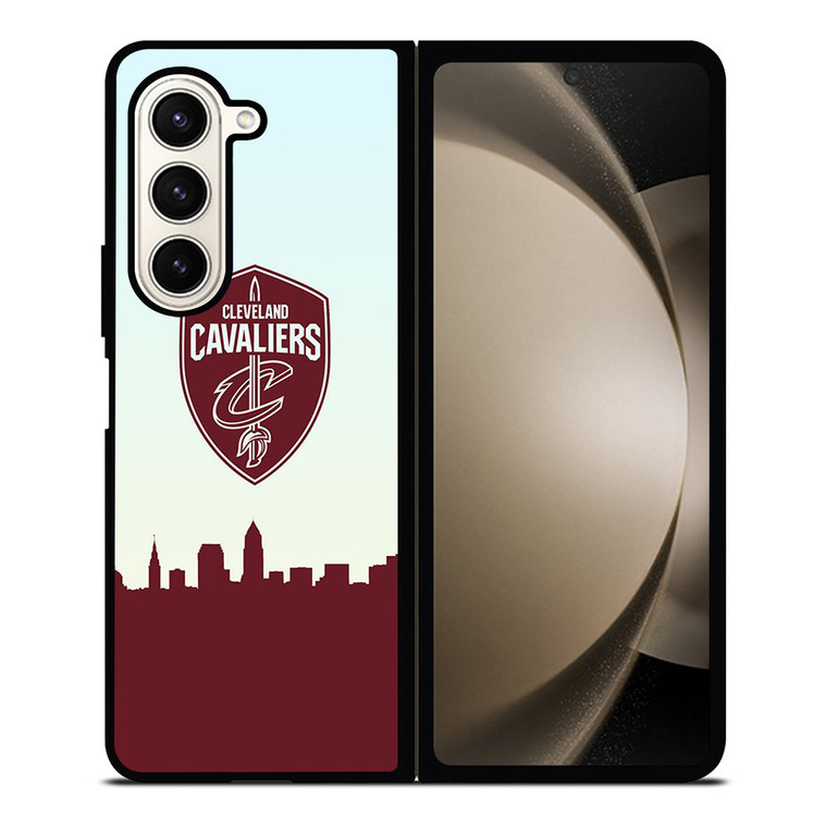CLEVELAND CAVALIERS BASKETBALL NBA TEAM LOGO Samsung Galaxy Z Fold 5 Case Cover