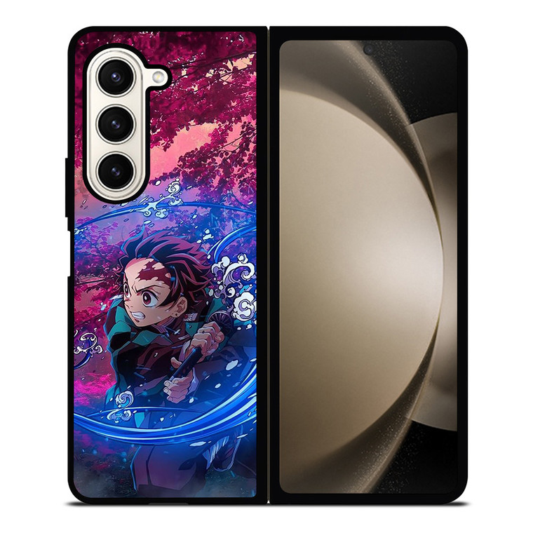 DEMON SLAYER TANJIRO KAMADO MANGA ANIME Samsung Galaxy Z Fold 5 Case Cover