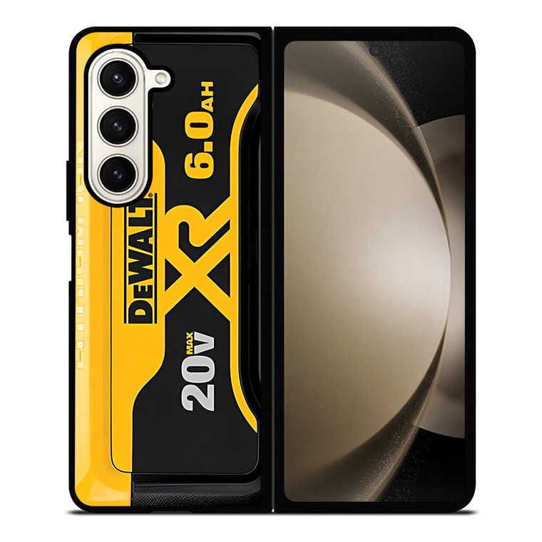 DEWALT TOOL LOGO LITHIUM BATTERY Samsung Galaxy Z Fold 5 Case Cover