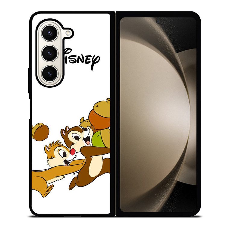 DISNEY CHIP AND DALE CLASSIC CARTOON Samsung Galaxy Z Fold 5 Case Cover