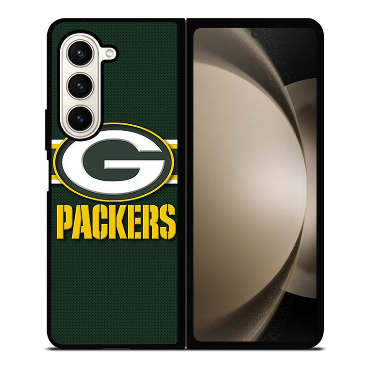 GREEN BAY PACKERS LOGO NFL TEAM FOOTBALL ICON Samsung Galaxy Z Fold 5 Case Cover
