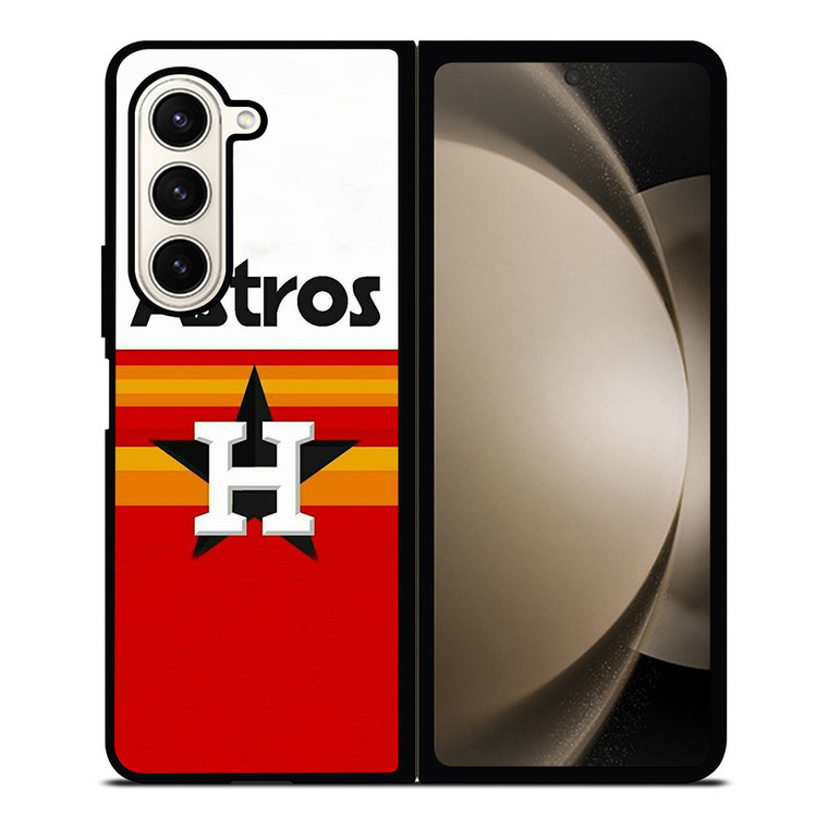 HOUSTON ASTROS LOGO MLB BASEBALL TEAM ICON Samsung Galaxy Z Fold 5 Case Cover