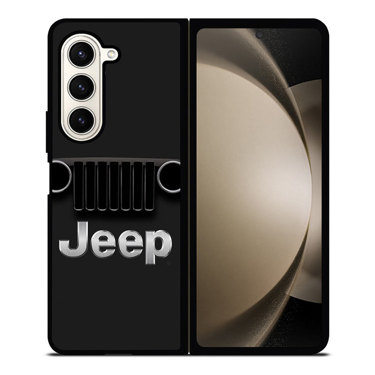 JEEP LOGO OFF ROAD CAR EMBLEM Samsung Galaxy Z Fold 5 Case Cover