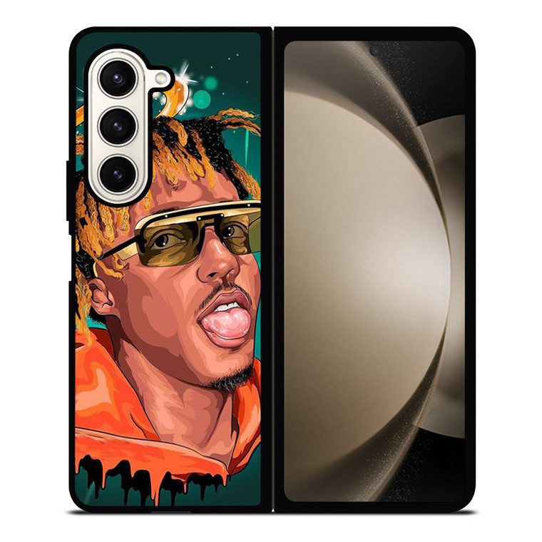 JUICE WRLD RAPPER FACE ART Samsung Galaxy Z Fold 5 Case Cover