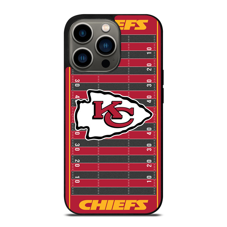 KANSAS CITY CHIEFS FOOTBALL FIELD iPhone 13 Pro Case Cover
