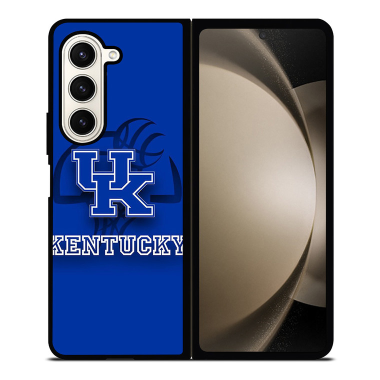 KENTUCKY WILD CATS UNIVERSITY BASKETBALL TEAM LOGO Samsung Galaxy Z Fold 5 Case Cover