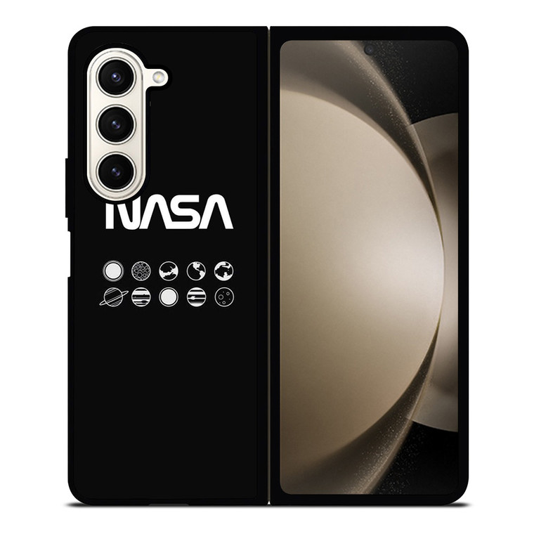 NASA LOGO PLANETS Samsung Galaxy Z Fold 5 Case Cover