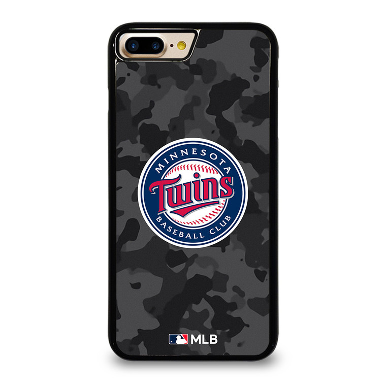 MINNESOTA TWINS BASEBALL BLACK CAMO iPhone 7 / 8 Plus Case Cover