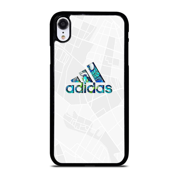 ADIDAS LOGO FLORAL SUMMER ICON iPhone XR Case Cover