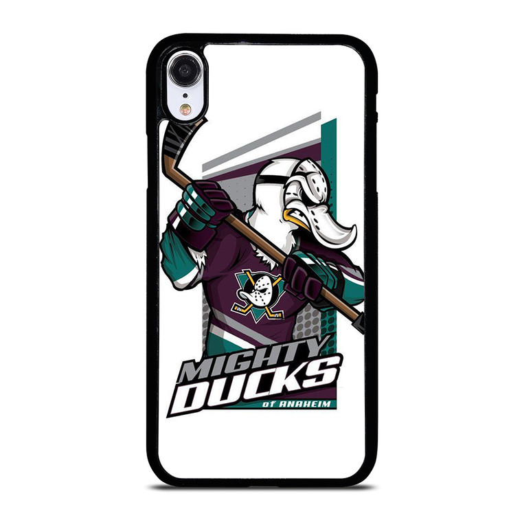ANAHEIM DUCKS LOGO HOCKEY NHL ICON iPhone XR Case Cover