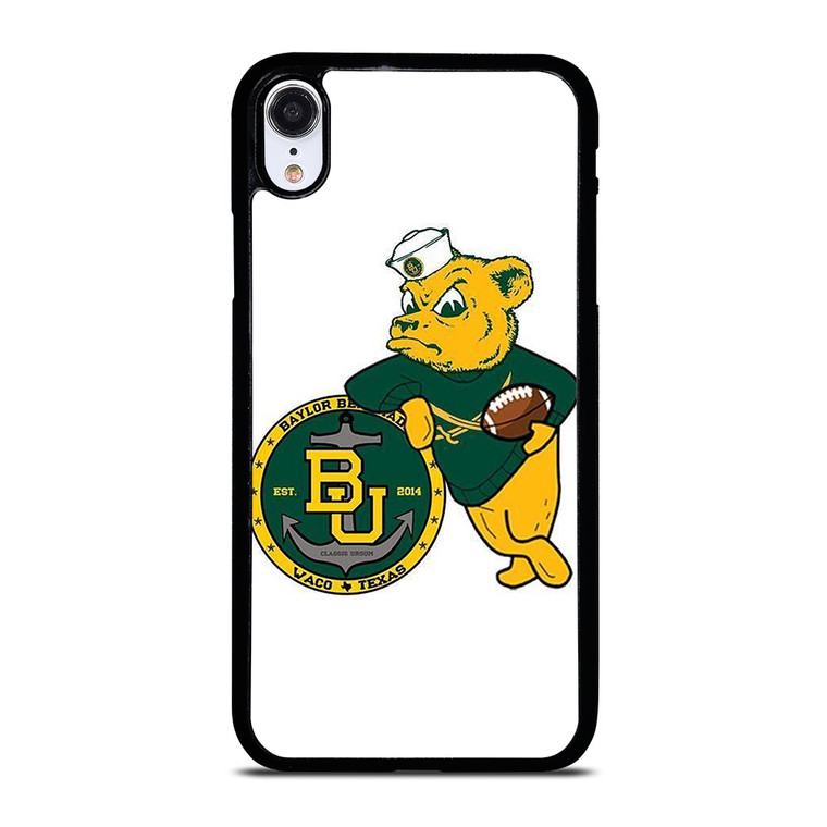 BAYLOR BEARS LOGO BASKETBALL UNIVERSITY TEAM ICON iPhone XR Case Cover