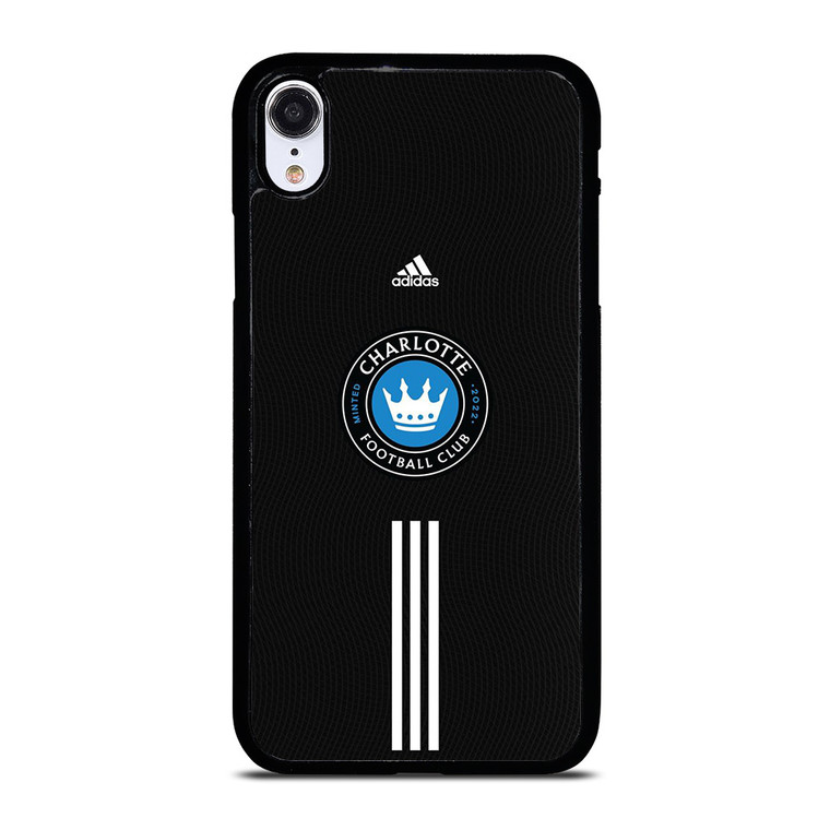 CHARLOTTE FOOTBALL CLUB MLS SOCCER TEAM ADIDAS iPhone XR Case Cover