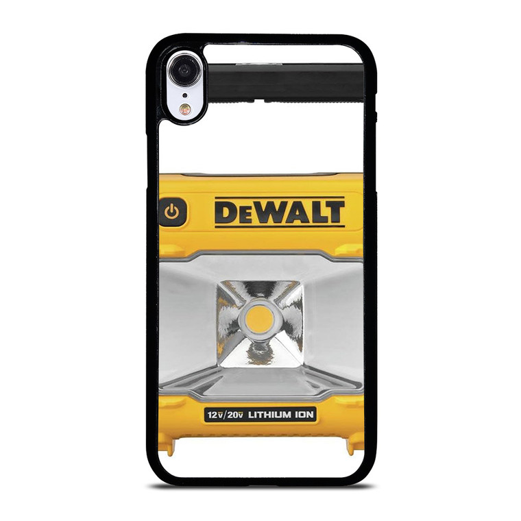 DEWALT TOOL LOGO LED WORK LIGHT iPhone XR Case Cover