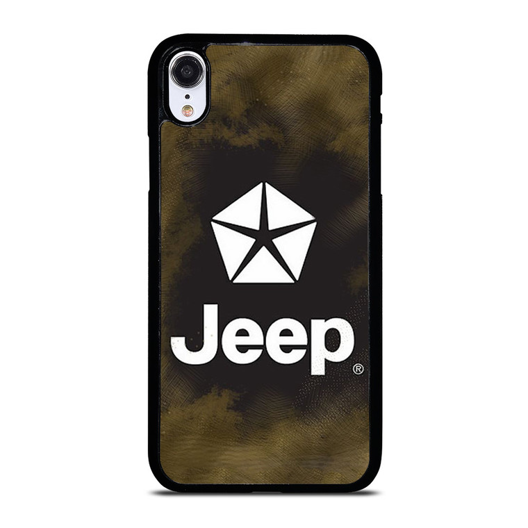 JEEP LOGO OFF ROAD CAR ICON iPhone XR Case Cover