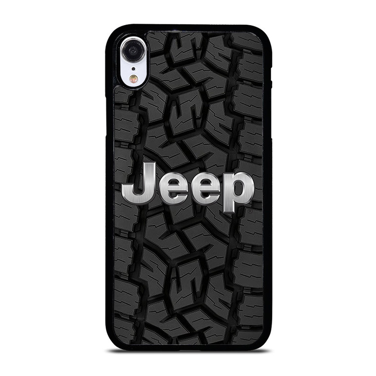 JEEP LOGO OFF ROAD TIRE iPhone XR Case Cover