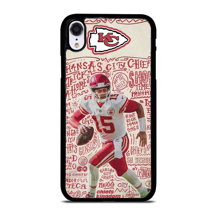 KANSAS CITY CHIEFS 15 PATRICK MAHOMES iPhone XR Case Cover