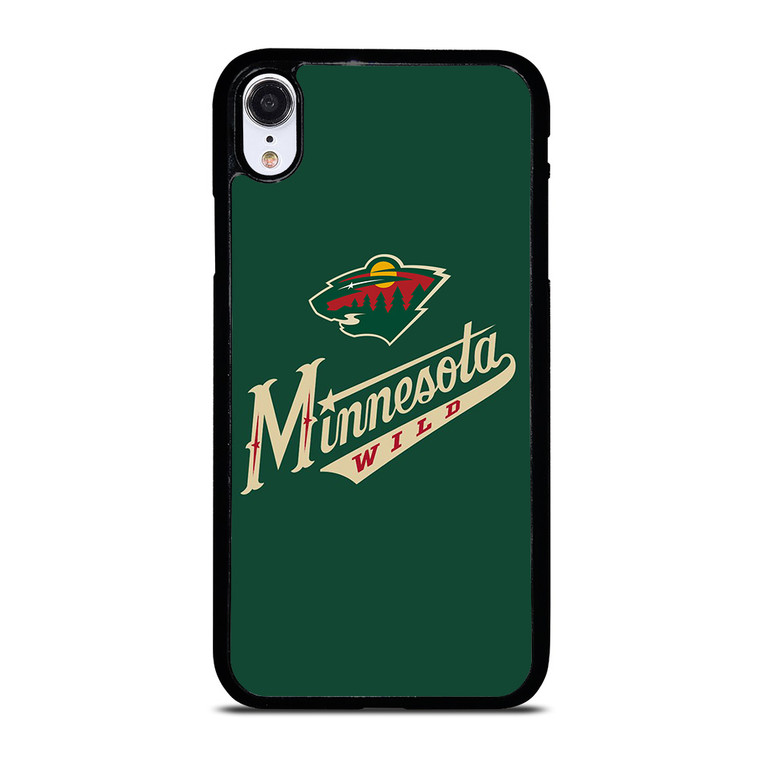 MINNESOTA WILD LOGO NHL HOCKEY TEAM iPhone XR Case Cover