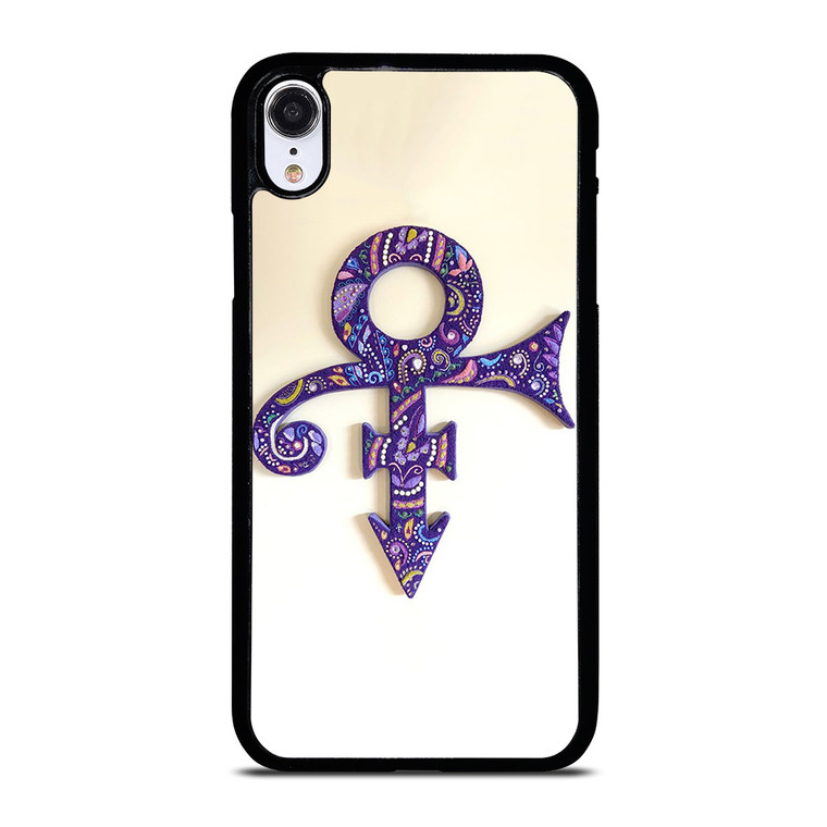 PRINCE PURPLE ART LOGO iPhone XR Case Cover