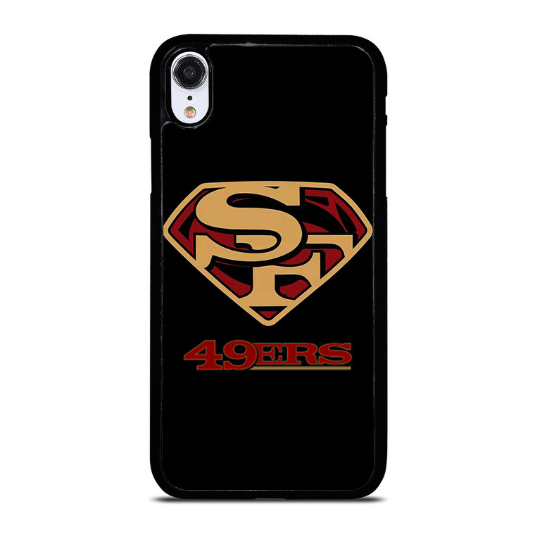 SAN FRANCISCO 49ERS FOOTBALL SUPERMAN LOGO iPhone XR Case Cover