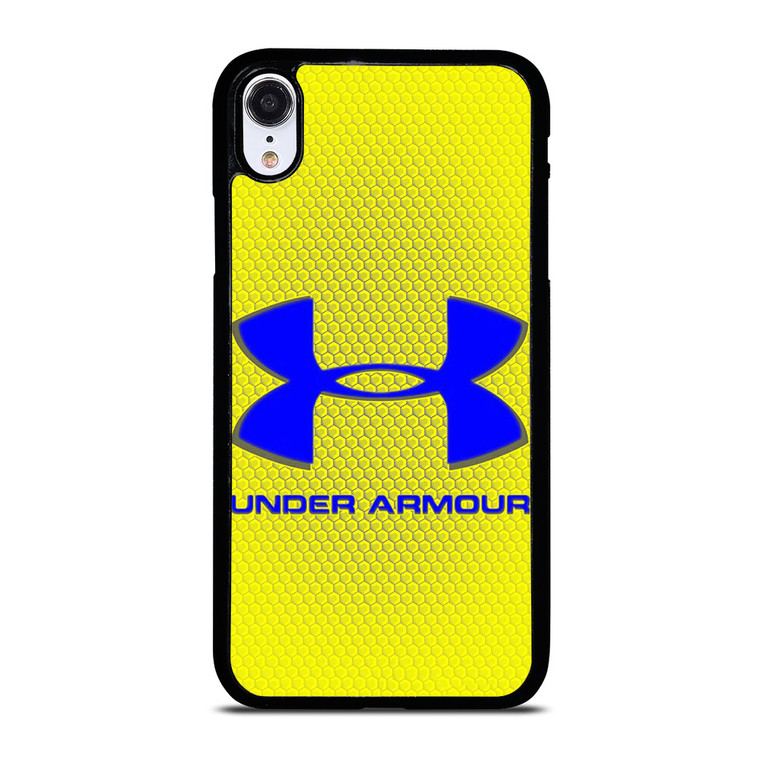 UNDER ARMOUR LOGO BLUE YELLOW iPhone XR Case Cover