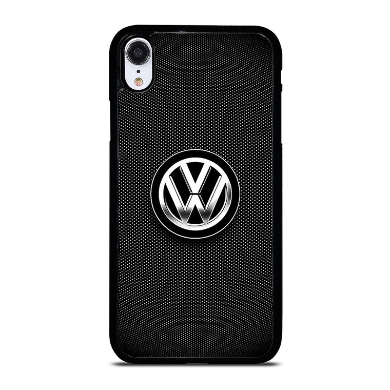 VOLKSWAGEN VW BLACK LOGO ICON iPhone XR Case Cover