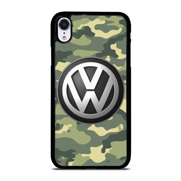 VOLKSWAGEN VW LOGO CAMO ICON iPhone XR Case Cover VOLKSWAGEN VW LOGO CAMO ICON iPhone XR Case Cover