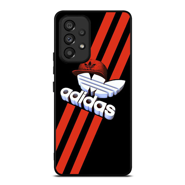 ADIDAS LOGO RED HAT Samsung Galaxy A53 Case Cover