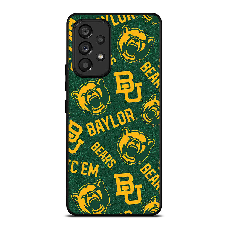 BAYLOR BEARS LOGO BASKETBALL UNIVERSITY TEAM Samsung Galaxy A53 Case Cover