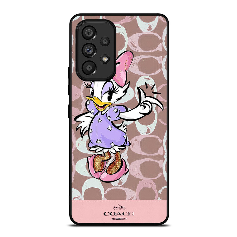 COACH NEW YORK DAISY DUCK DISNEY Samsung Galaxy A53 Case Cover