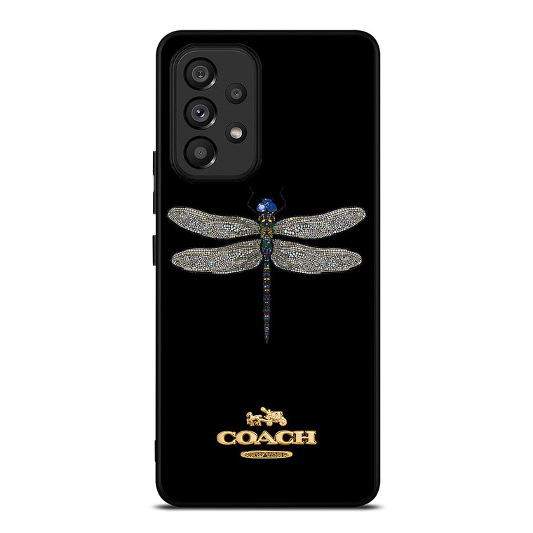 COACH NEW YORK LOGO DRAGONFLY Samsung Galaxy A53 Case Cover