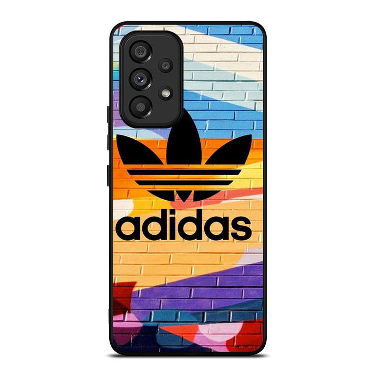 COLORFUL ICON ADIDAS LOGO Samsung Galaxy A53 Case Cover