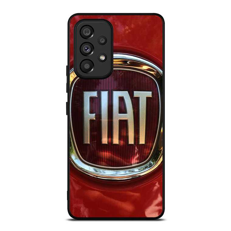 FIAT CAR RED LOGO Samsung Galaxy A53 Case Cover