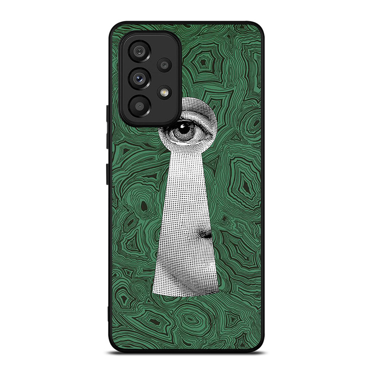 FORNASETTI MALACHITE EYE KEY Samsung Galaxy A53 Case Cover