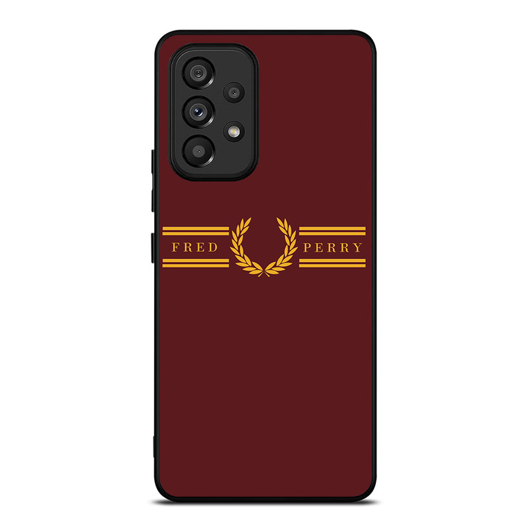 FRED PERRY LONDON LOGO Samsung Galaxy A53 Case Cover