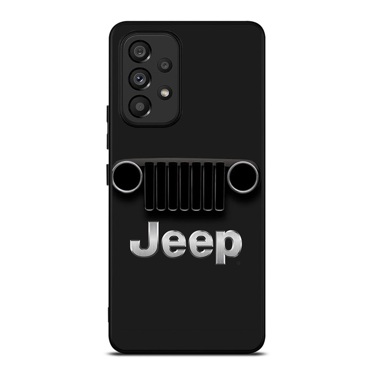 JEEP LOGO OFF ROAD CAR EMBLEM Samsung Galaxy A53 Case Cover