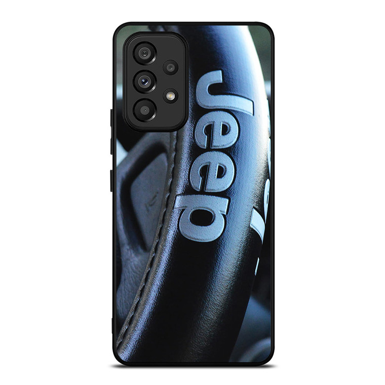 JEEP LOGO STEERING INTERIOR Samsung Galaxy A53 Case Cover