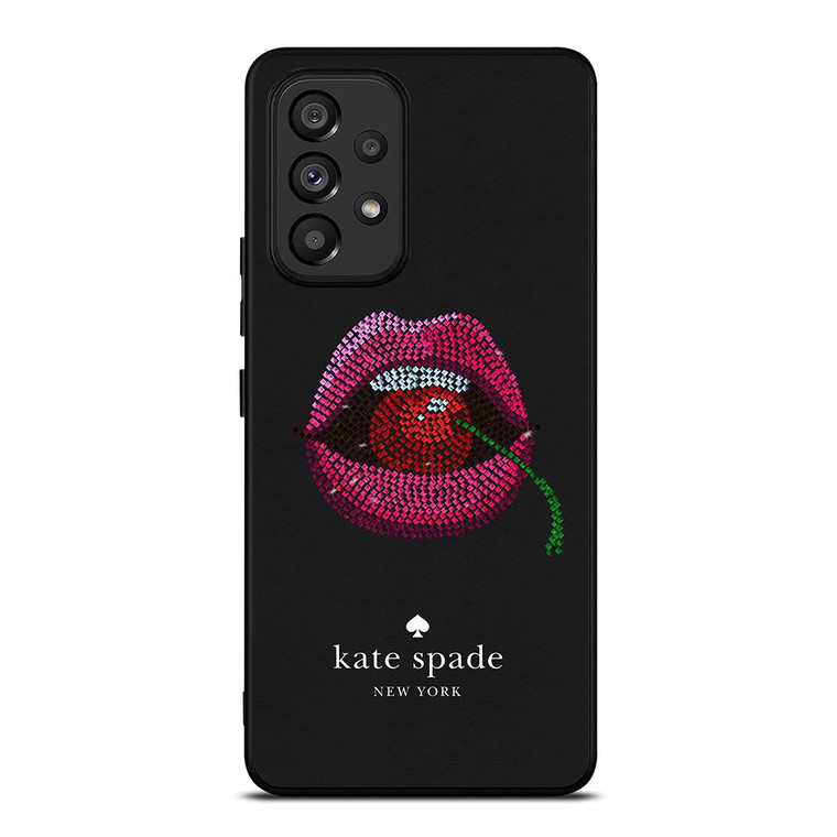 KATE SPADE NEW YORK LIPS AND CHERRY Samsung Galaxy A53 Case Cover