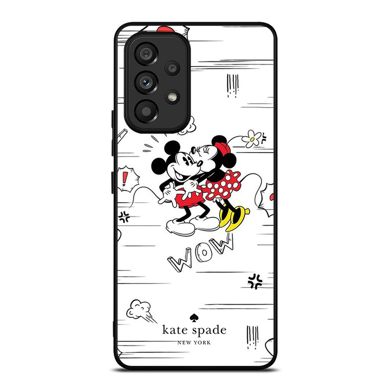 KATE SPADE NEW YORK LOGO X MICKEY MINNIE MOUSE DISNEY Samsung Galaxy A53 Case Cover