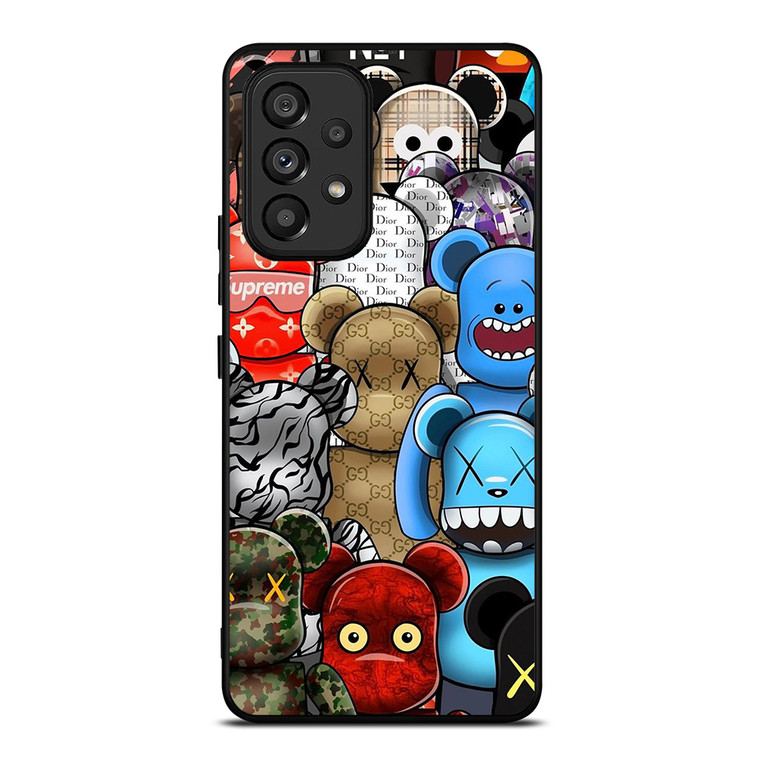 KAWS COLLAGE ICON BRANDS LOGO Samsung Galaxy A53 Case Cover