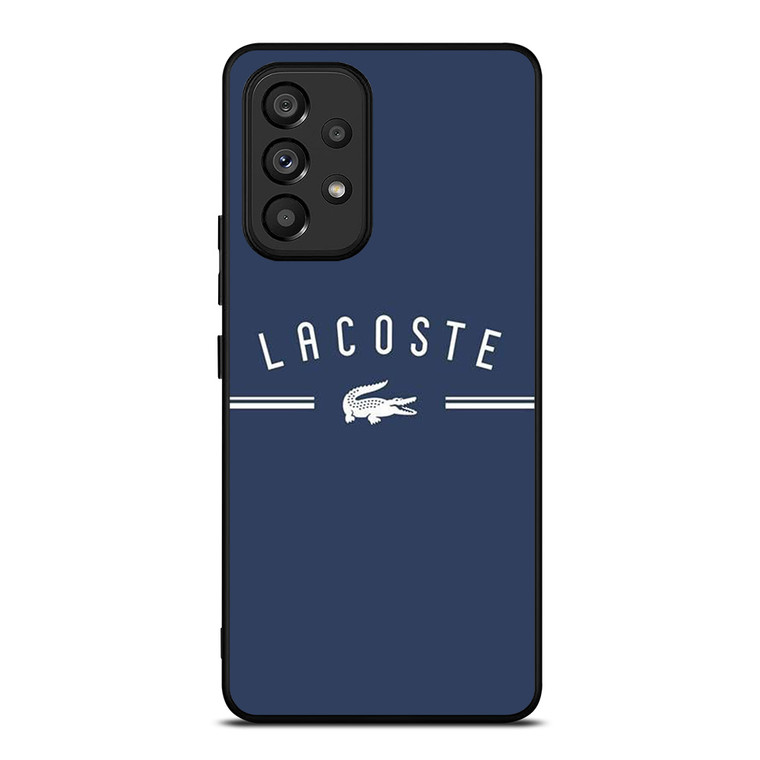 LACOSTE CROC LOGO BLUE Samsung Galaxy A53 Case Cover