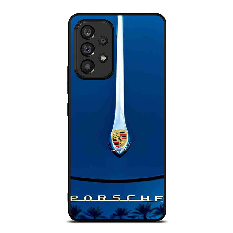 PORSCHE CAR LOGO HOOD EMBLEM Samsung Galaxy A53 Case Cover