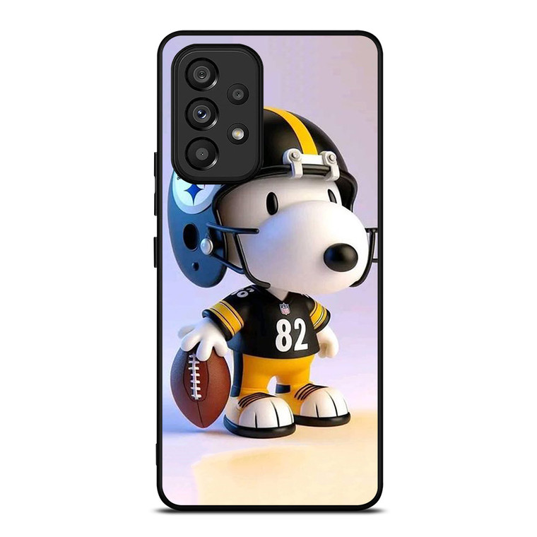 SNOOPY PITTSBURGH STEELERS FOOTBALL Samsung Galaxy A53 Case Cover