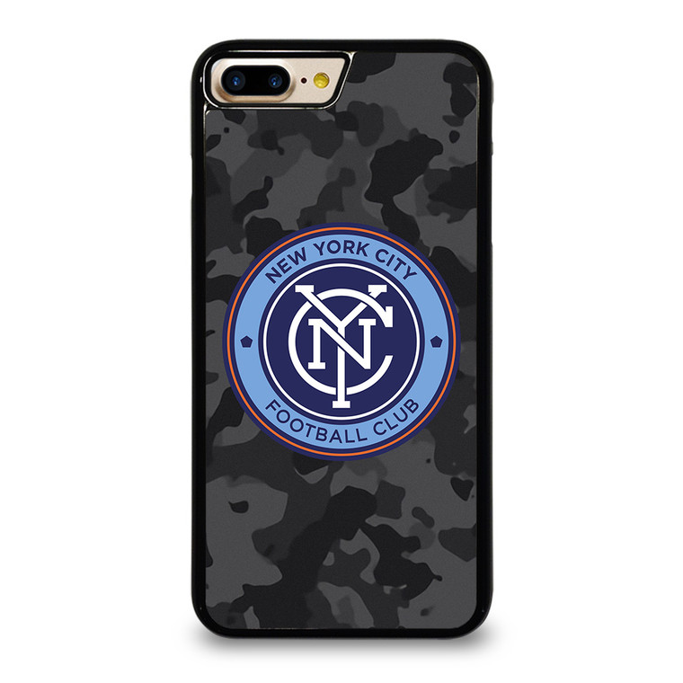 NEW YORK CITY FC MLS BLACK CAMO iPhone 7 / 8 Plus Case Cover
