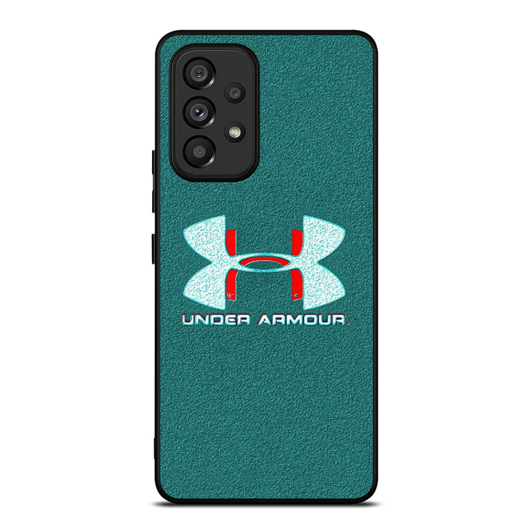 UNDER ARMOUR LOGO WHITE RED Samsung Galaxy A53 Case Cover