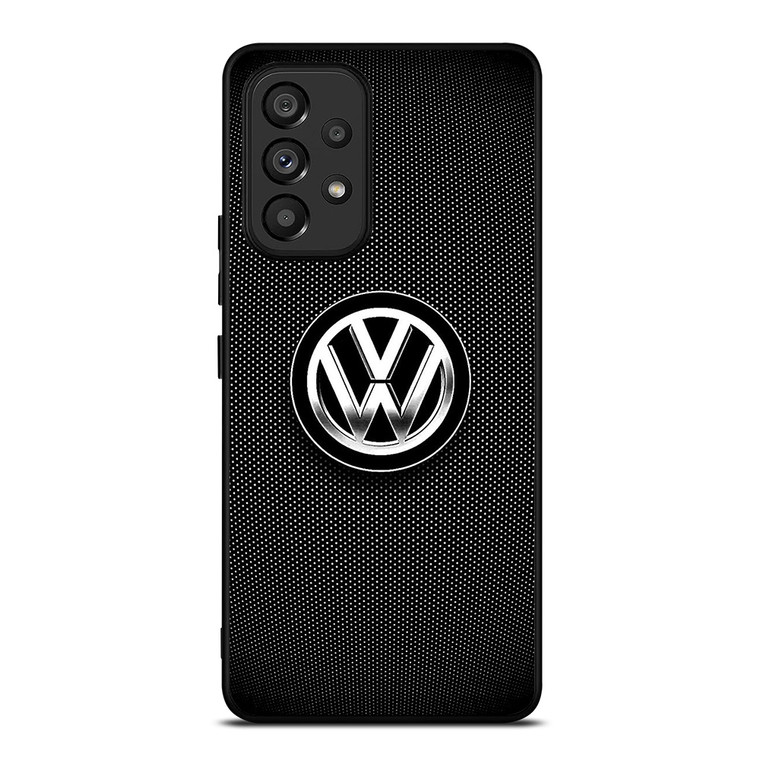 VOLKSWAGEN VW BLACK LOGO ICON Samsung Galaxy A53 Case Cover
